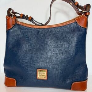Dooney & Bourke Shoulder Bags, Pebble Grain Leather Hobo Purse